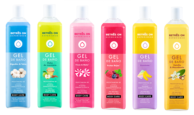 betres on geles de baño 2020