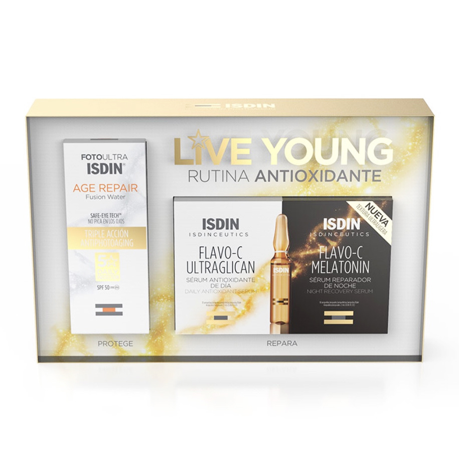 isdin pack live young rutina antioxidante edicion limitada