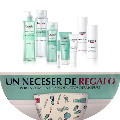 promo eucerin dermopure regalo neceser